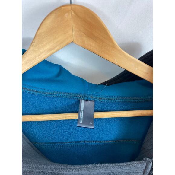 Mondetta Fleece Asymmetrical zip Sweater size medium - Picture 3 of 6